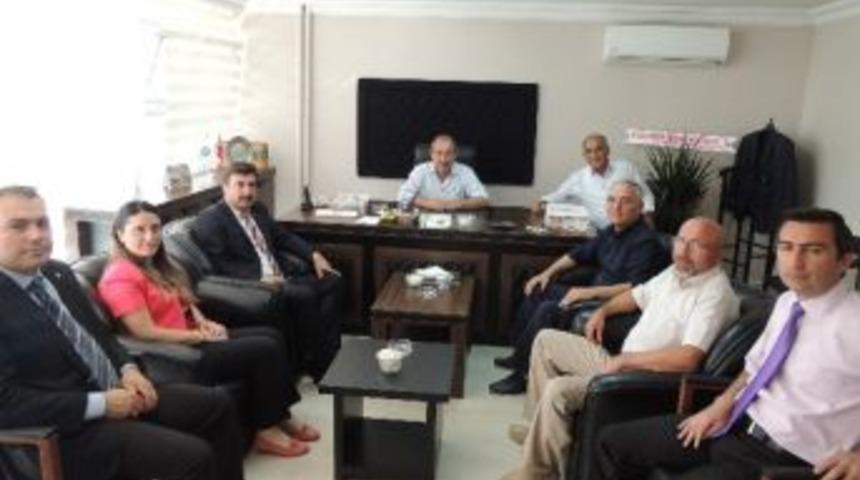 Ticaret Borsası&rsquo;ndan Pankobirlik&rsquo;e Kutlama Ziyareti