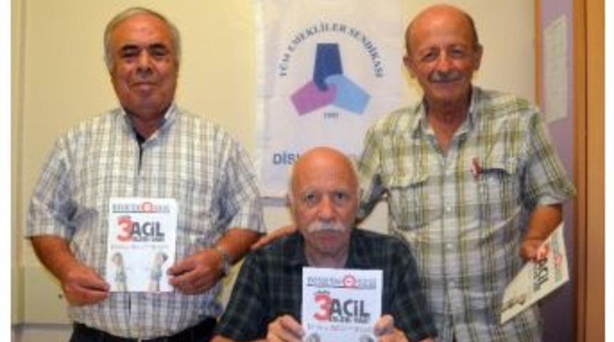 İş&ccedil;ilerin 3 Acil Talebi Var