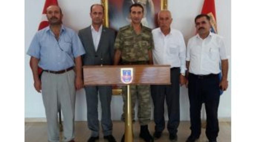 Şanlıurfa Şehit Ailelerinden Albay Timuroğlu’na Ziyaret