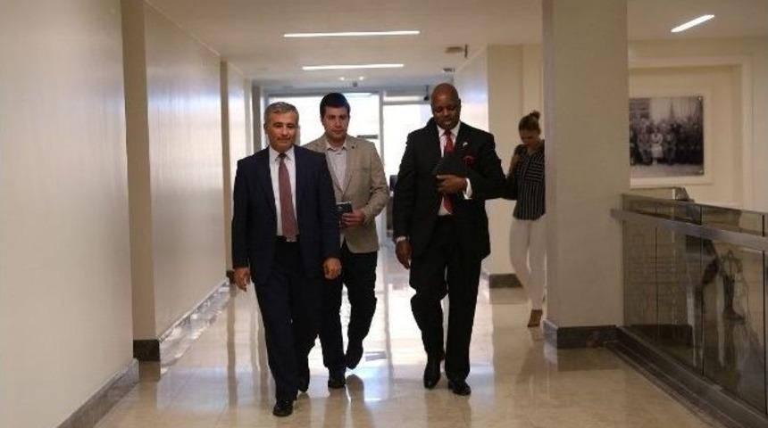 Ruanda Ankara Büyükelçisi Nkurunzıza’dan Büyükşehir’e Ziyaret