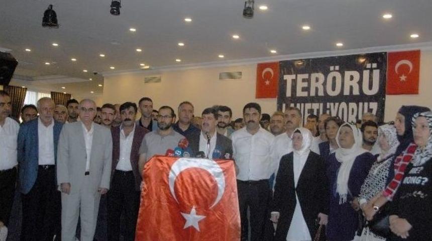 Diyarbakır&rsquo;daki Stk&rsquo;lardan Ter&ouml;re Ortak Tepki