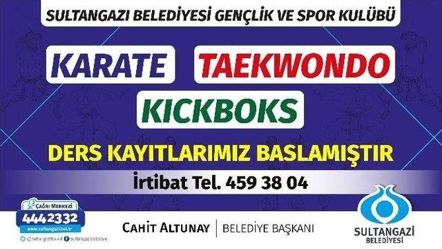 Sultangazi’de Salon Sporları Kayıtları Başladı