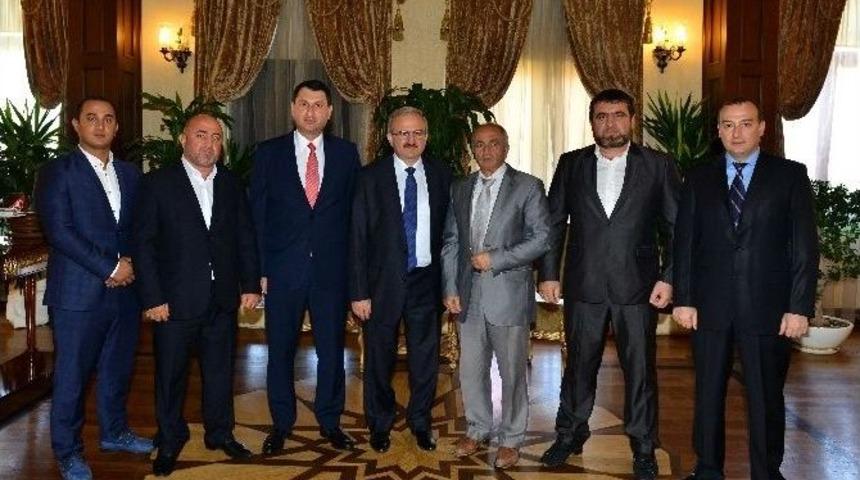 Ahıskalı T&uuml;rkler&rsquo;den Vali Karaloğlu&rsquo;na Ziyaret