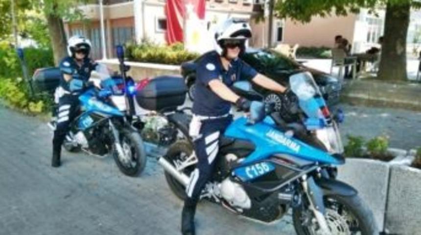 Bartın&rsquo;da Jandarma Motosiklet Timi G&ouml;reve Başladı