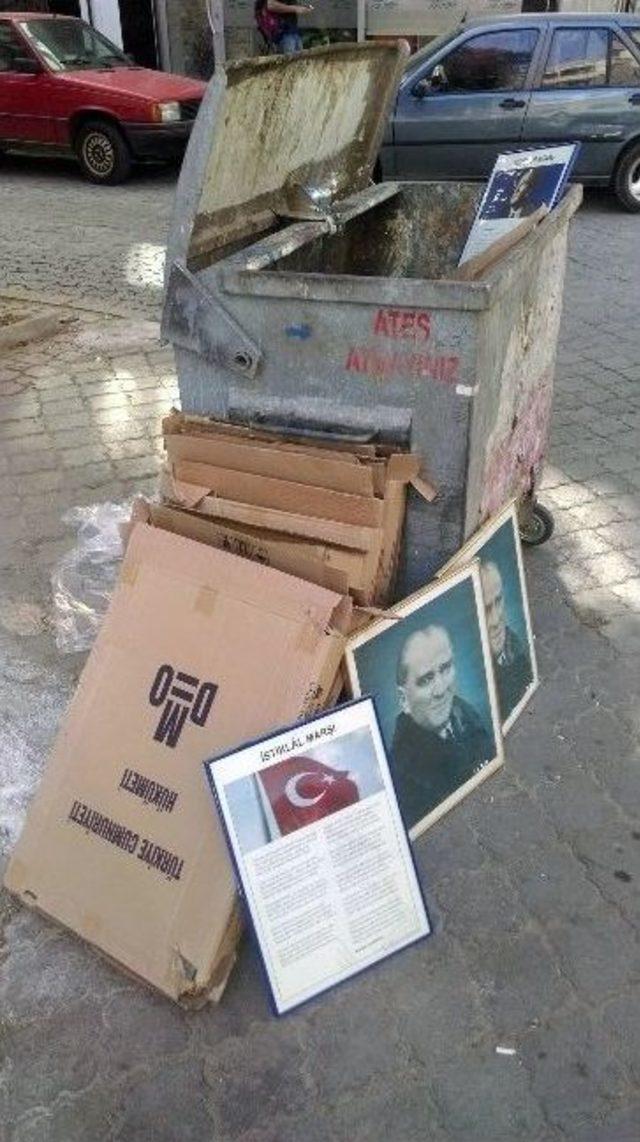 Turgutlu’da Ata’ya Büyük Saygısızlık