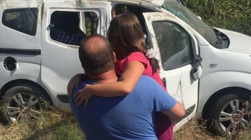 Orhangazi&rsquo;de Trafik Kazası: 2 Yaralı