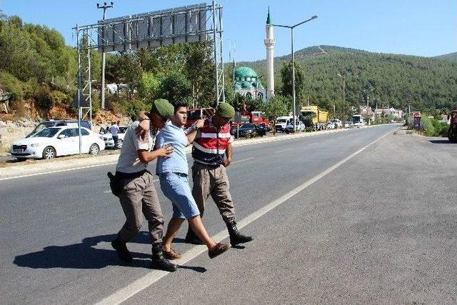 Bodrum’da Trafik Kazası 2 Yaralı