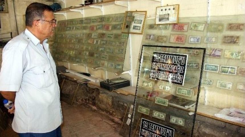 15 Temmuzun Simgesi 1 Dolarlar M&uuml;zede