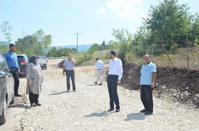 Başkan Ayaz, Üst Yapı Çalışmalarını Yerinde İnceledi