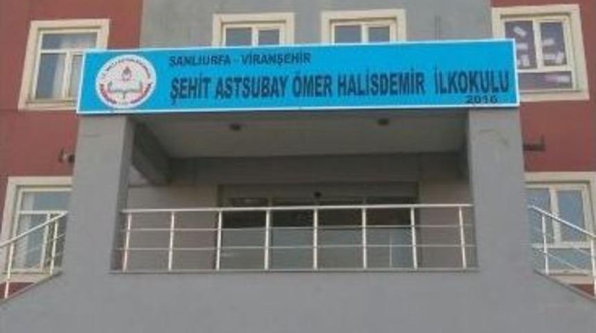 Viranşehir&rsquo;de Okula Şehit Astsubay Halisdemir&rsquo;in İsmi Verildi