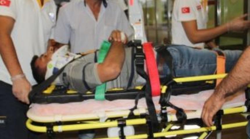 Takla Atan Motosikletin S&uuml;r&uuml;c&uuml;s&uuml; Yaralandı