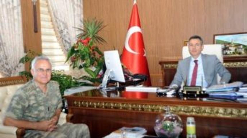 Albay Mehmet Yiğit&rsquo;ten, Vali Elban&rsquo;a Ziyaret