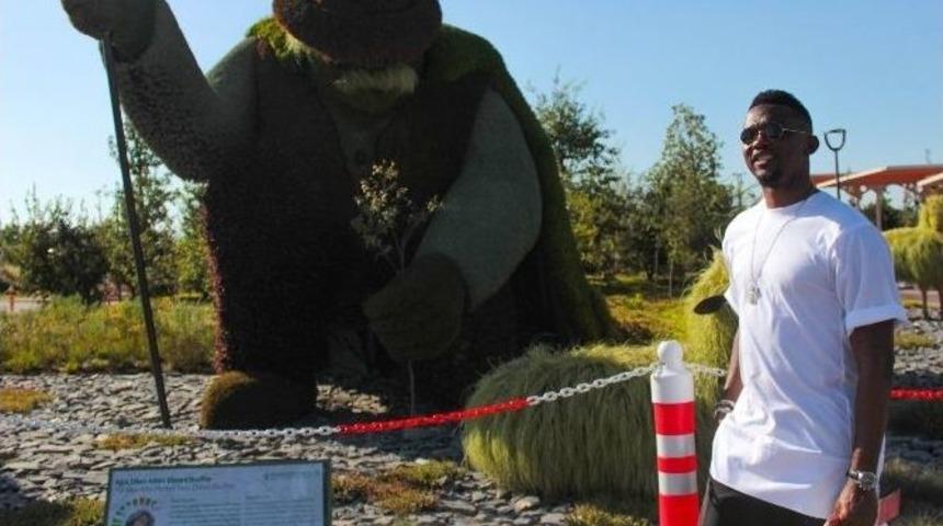 Yıldız Futbolcu Eto’o, Expo 2016’da