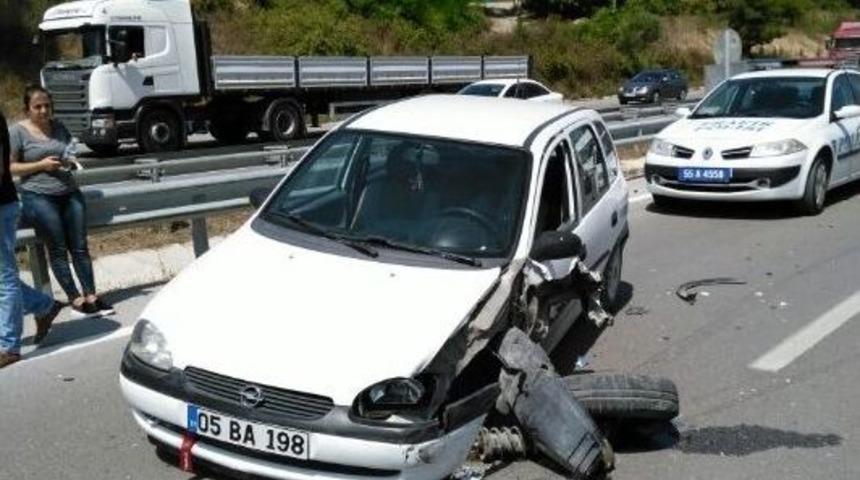Samsun&rsquo;da Trafik Kazası: 6 Yaralı