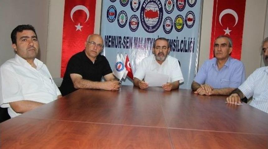 Memur-sen&rsquo;den Ter&ouml;re Kınama