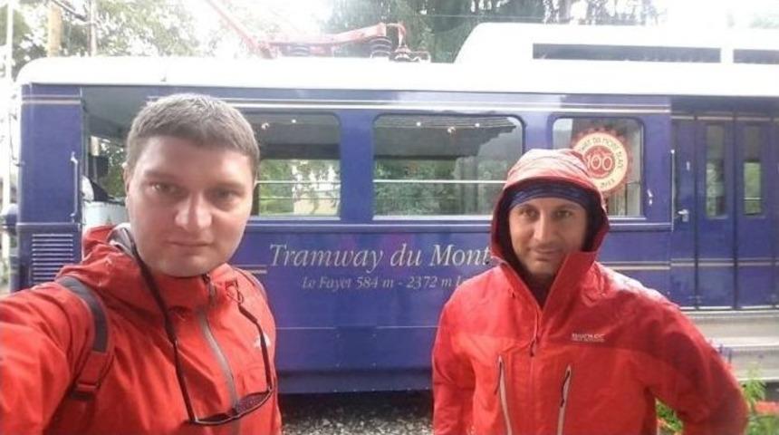 Ordulu Dağcılar Mont Blanc Yolunda