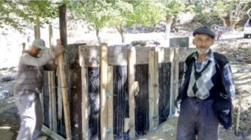 G&ouml;ller &Ccedil;eşmesi&rsquo;nde Bakım Ve Onarım &Ccedil;alışması