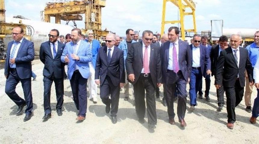 Bakan Eroğlu Derin Deniz Deşarjı Alanında İncelemeler Yaptı