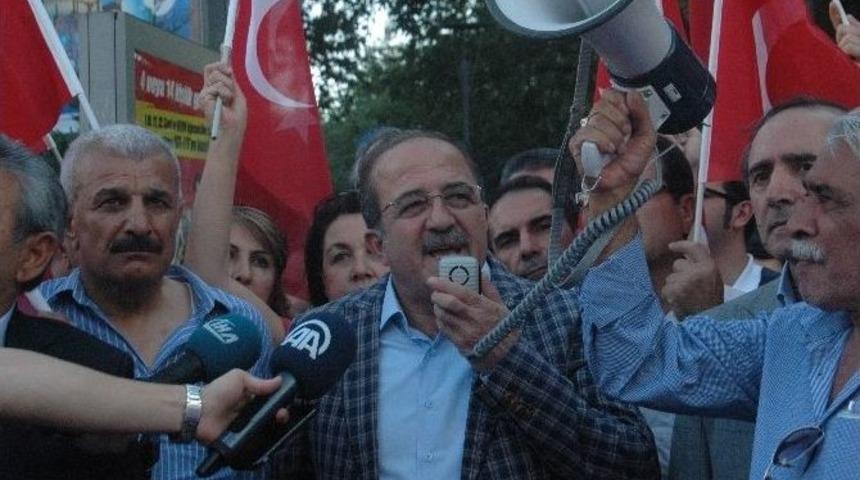 Başkent&rsquo;teki Elazığlılardan Pkk Ter&ouml;r&uuml;ne Tepki