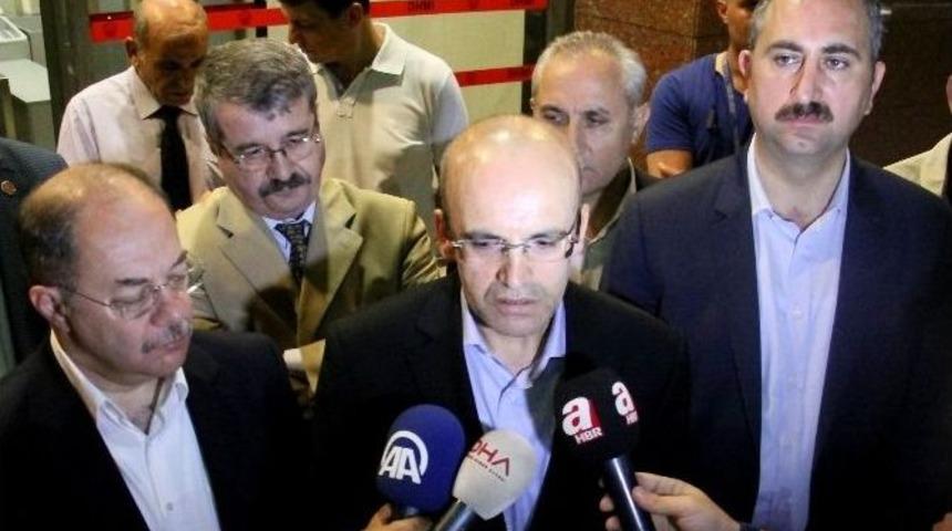 Mehmet Şimşek Ve Recep Akdağ Ter&ouml;r Saldırısının Yaşandığı Gaziantep&rsquo;te