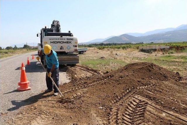 Aşağıçobanisa’nın Kanalizasyon Sorunu Çözülüyor