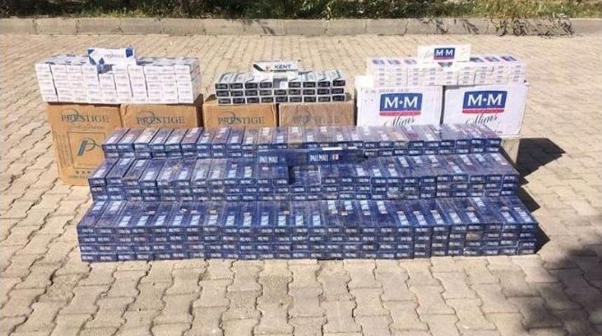Muş&rsquo;ta 10 Bin 330 Paket Ka&ccedil;ak Sigara Ele Ge&ccedil;irildi