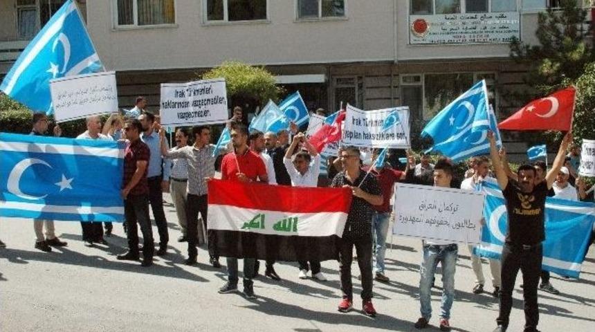 Irak B&uuml;y&uuml;kel&ccedil;iliği &Ouml;n&uuml;nde Protesto