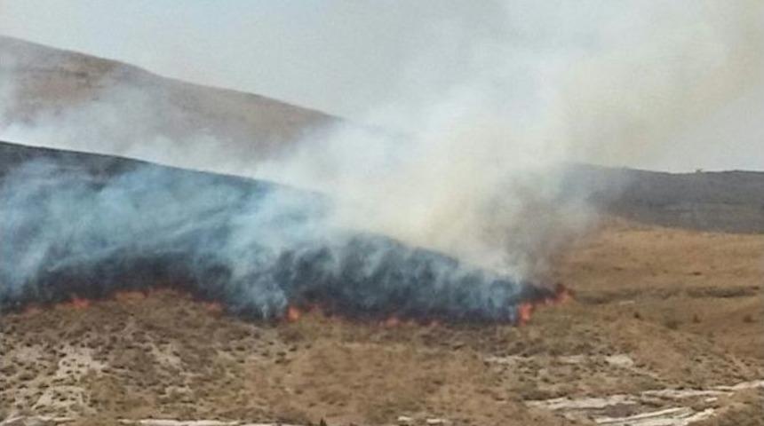 Malatya&rsquo;da Ormanlık Alanda Yangın