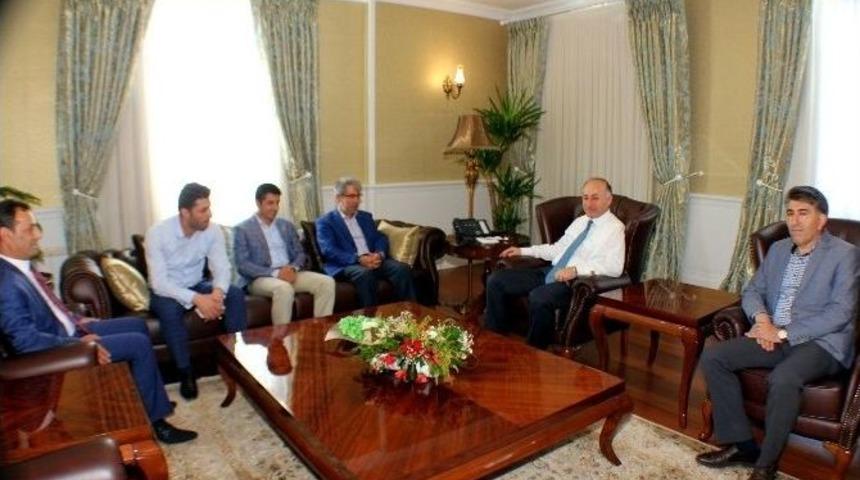 M&uuml;siad&rsquo;dan Vali Azizoğlu&rsquo;na Ziyaret