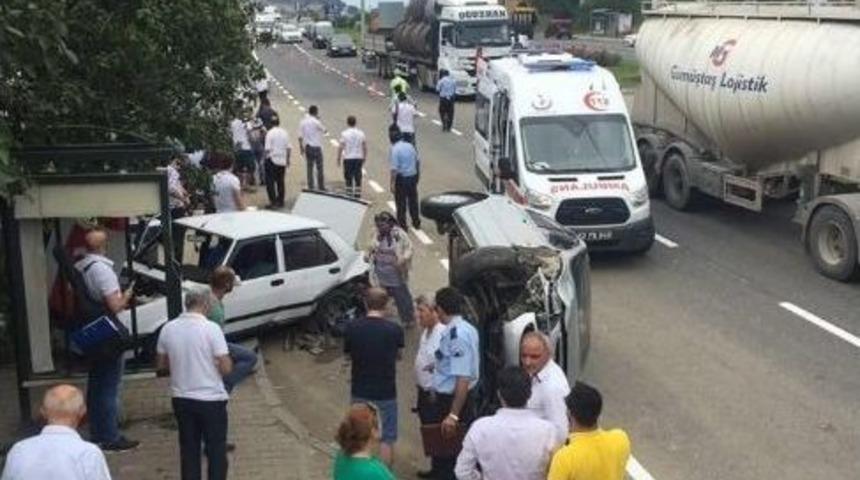 Fatsa&rsquo;da Trafik Kazası: 6 Yaralı