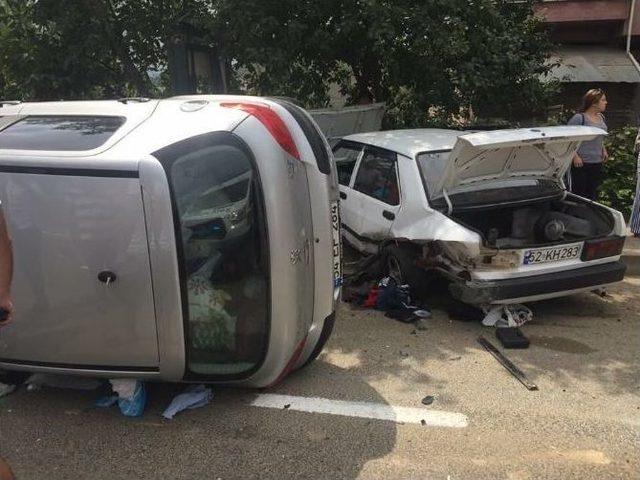 Fatsa’da Trafik Kazası: 6 Yaralı