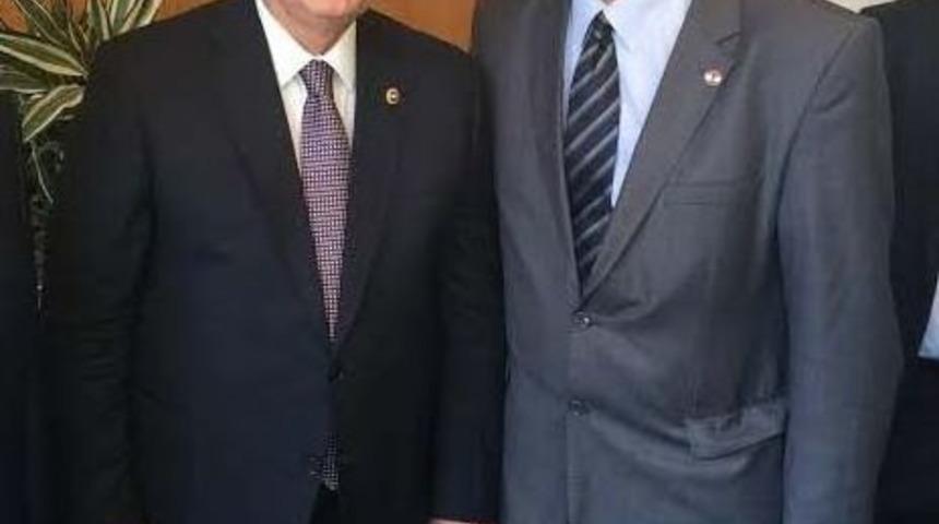 Gazetecilerden Tbmm Başkanı Kahraman&rsquo;a Ziyaret