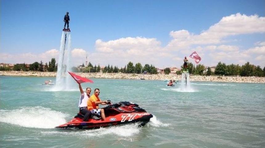 T&uuml;rkiye Su Jeti Şampiyonası 4. Ayağı Beyşehir&rsquo;de Başladı