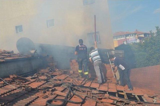 İtfaiyenin Anında Müdahalesi Faciayı Önledi 1