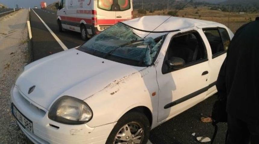 K&uuml;tahya&rsquo;da Trafik Kazası: 1 &Ouml;l&uuml;, 1 Yaralı