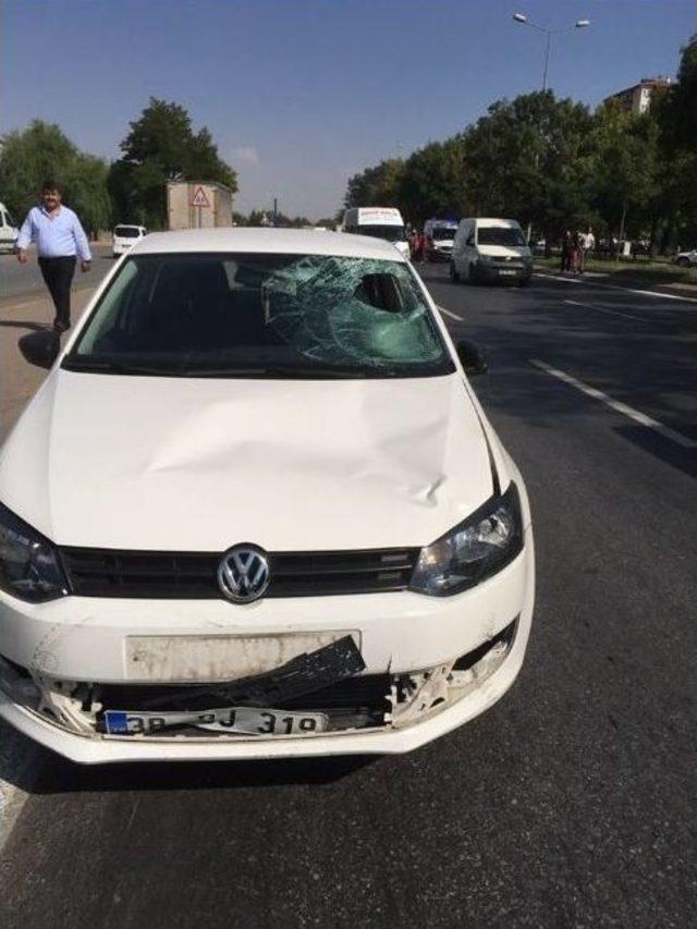 Kayseri’de Trafik Kazası: 1 Yaralı