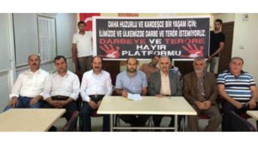 Darbeye Ve Ter&ouml;re Hayır Platformu&rsquo;ndan A&ccedil;ıklama