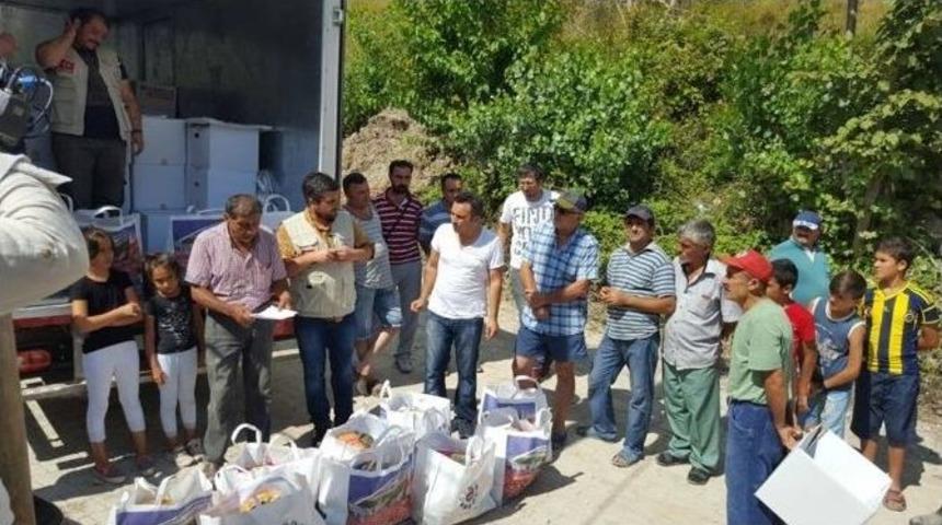 Memur-sen, Bartın&rsquo;da Selzedelerin Yanında