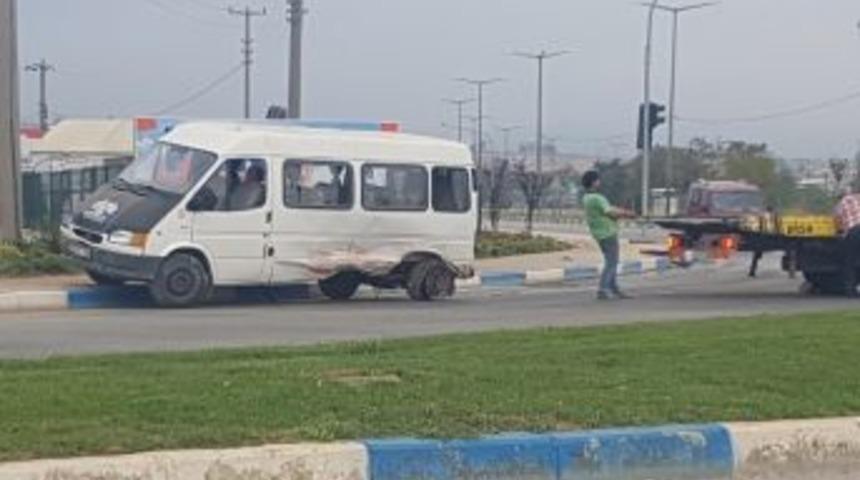 Biga&rsquo;da Trafik Kazasında 2 Kişi Yaralandı