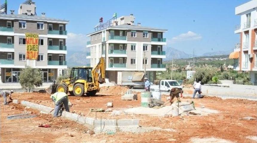 Kepez Yeni Parklara Kavuşuyor