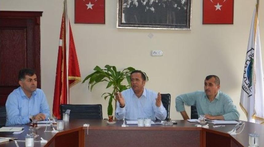 Başkan Toltar, Birim M&uuml;d&uuml;rleri İle Toplantı Yaptı