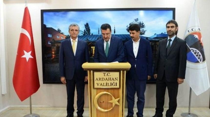 Gümrük Ve Ticaret Bakanı Bülent Tükekci’nin Ardahan Ziyareti