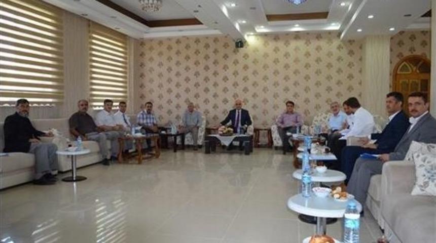 İlçe Müftüleri Toplantısı Akçadağ’da Yapıldı
