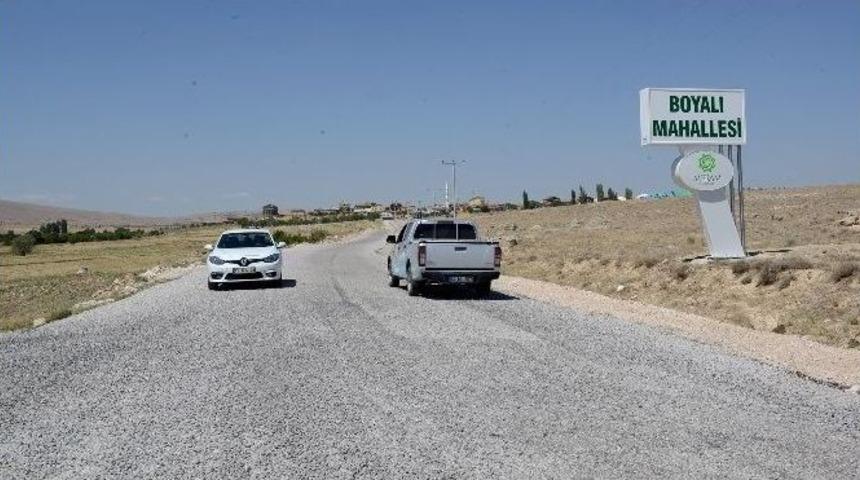 Alakova-boyalı-kayıh&uuml;y&uuml;k Arasında Yol Standardı Y&uuml;kseldi