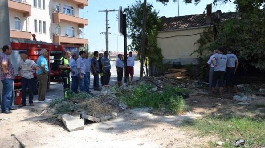 Biga&rsquo;da Yangın