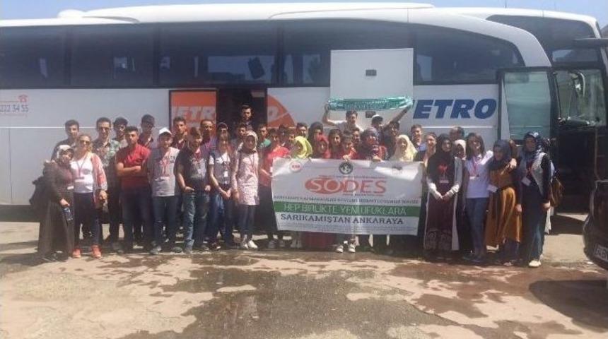 Sarıkamışlı Öğrenciler Çanakkale’ye Uğurlandı