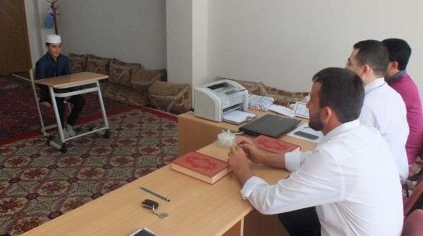 Van&rsquo;da Hafızlık Tespit Sınavı