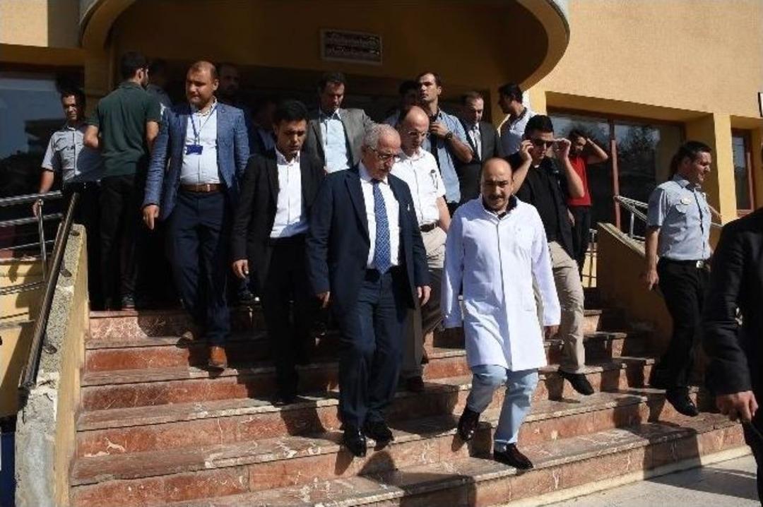 Vali Tuna Yaralı Polisleri Ziyaret Etti