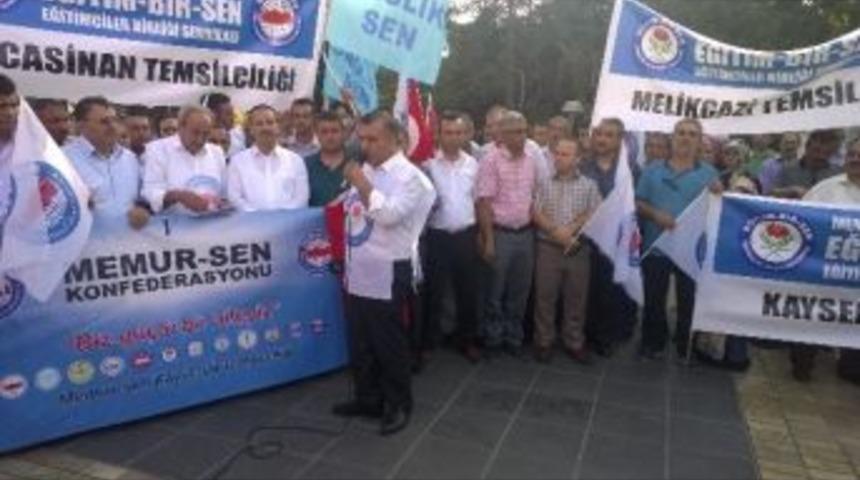 Memur-sen Kayseri İl Temsilciliği G&uuml;neydoğu&rsquo;daki Huzur N&ouml;betlerine Destek Verdi