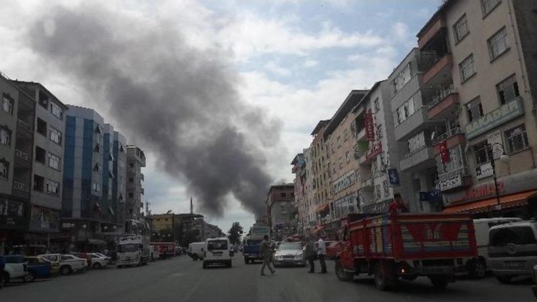Rize&rsquo;de Korkutan Yangın